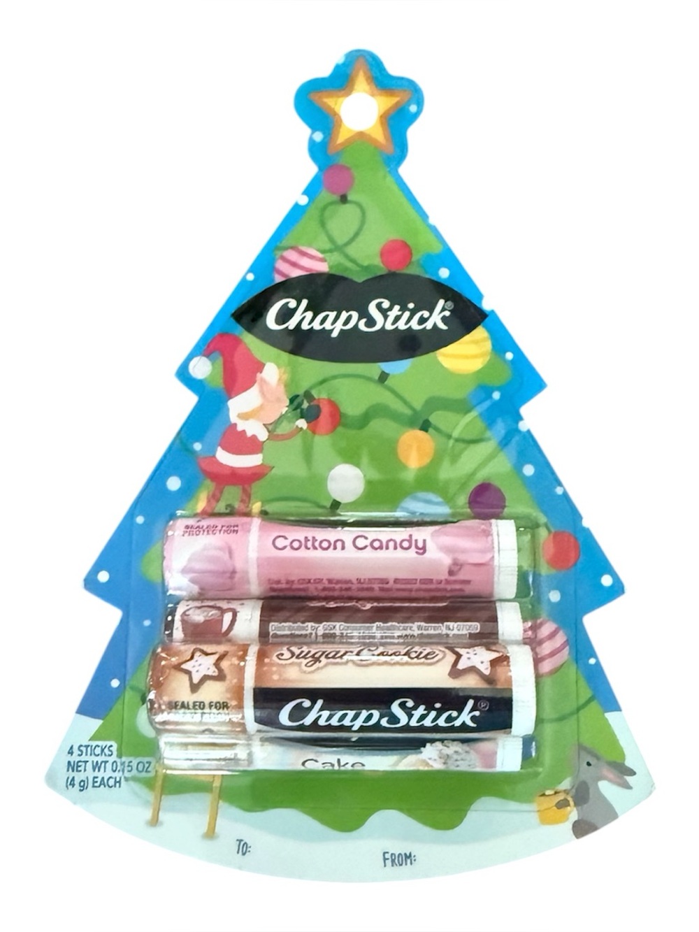 ChapStick Holiday 4-Pack Lip Balm